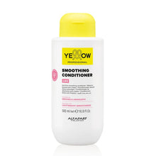 Cargar imagen en el visor de la galería, Yellow Liss Smoothing Acondicionador 500ml desenredante con efecto antifrizz para un cabello liso y disciplinado
