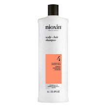 Cargar imagen en el visor de la galería, Nioxin Sistema #4 Cleanser Shampoo Anticaída para Cabello con Color 1000 ml oficial de limpieza profunda
