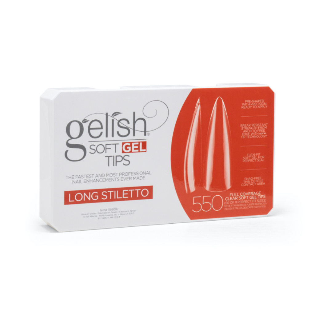 TIPS GELISH LONG STILETTO C/550 1168097