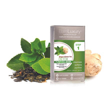 Cargar imagen en el visor de la galería, TRATAMIENTO BR DETOX GINGER &amp; GREEN TEA 4PK- KIT 4 PASOS 51319
