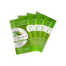 Cargar imagen en el visor de la galería, TRATAMIENTO BR DETOX GINGER &amp; GREEN TEA 4PK- KIT 4 PASOS 51319
