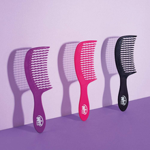 Cargar imagen en el visor de la galería, Wet Brush Detangling Comb Black Peine para Desenredar
