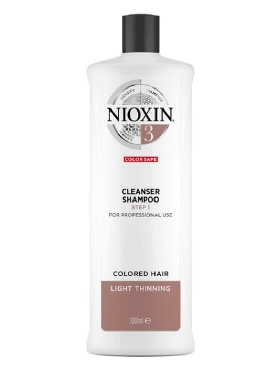 Shampoo Cleanser Sistema #3 Anticaída Moderada - Cabello Teñido 1000ml