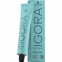Cargar imagen en el visor de la galería, Schwarzkopf Igora Royal Highlifts Tinte 60ml Crema de Coloración Permanente para Rubios Fríos y Luminosos
