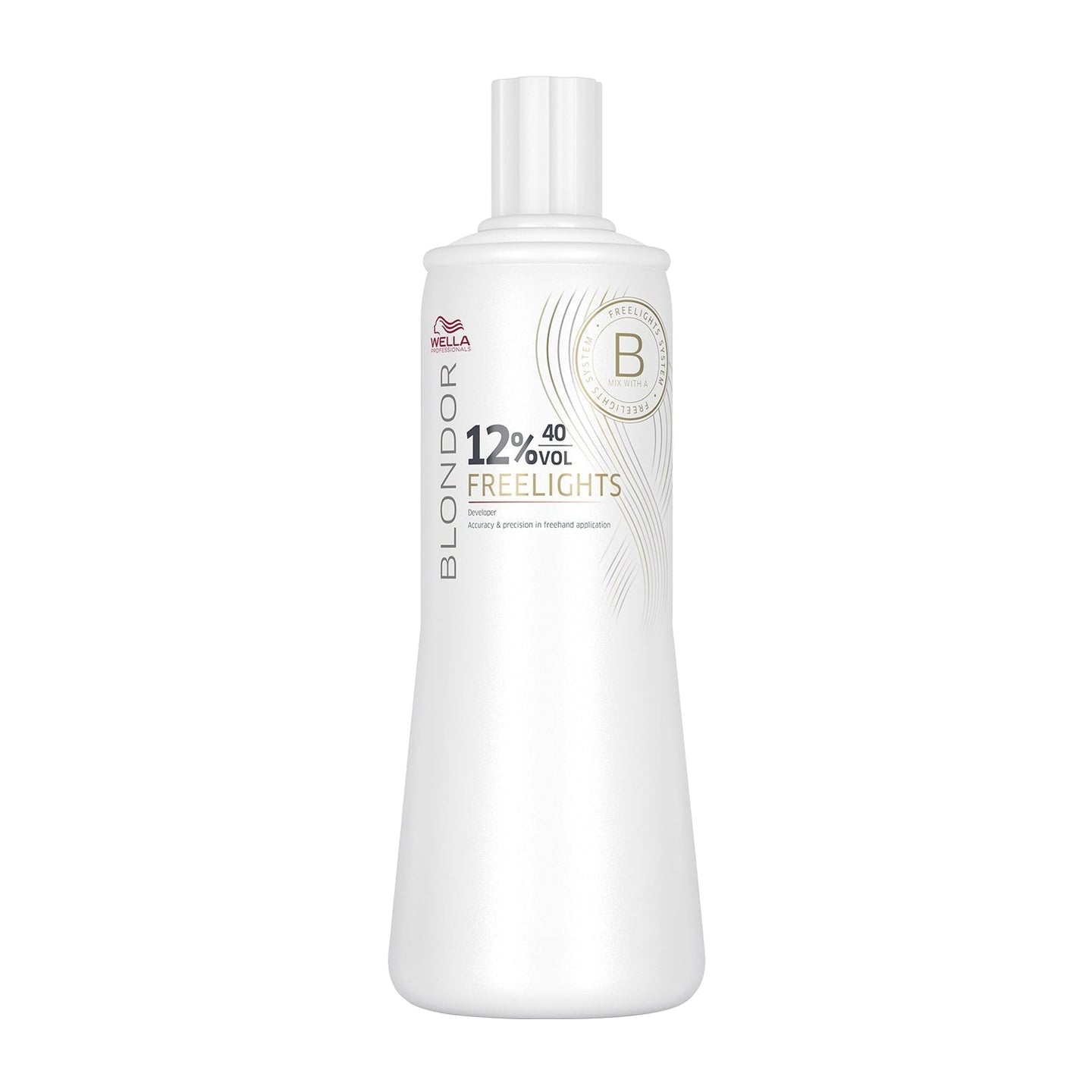 Peróxido Blondor Freelights Revelador 12% 40 Vol. 1000ml