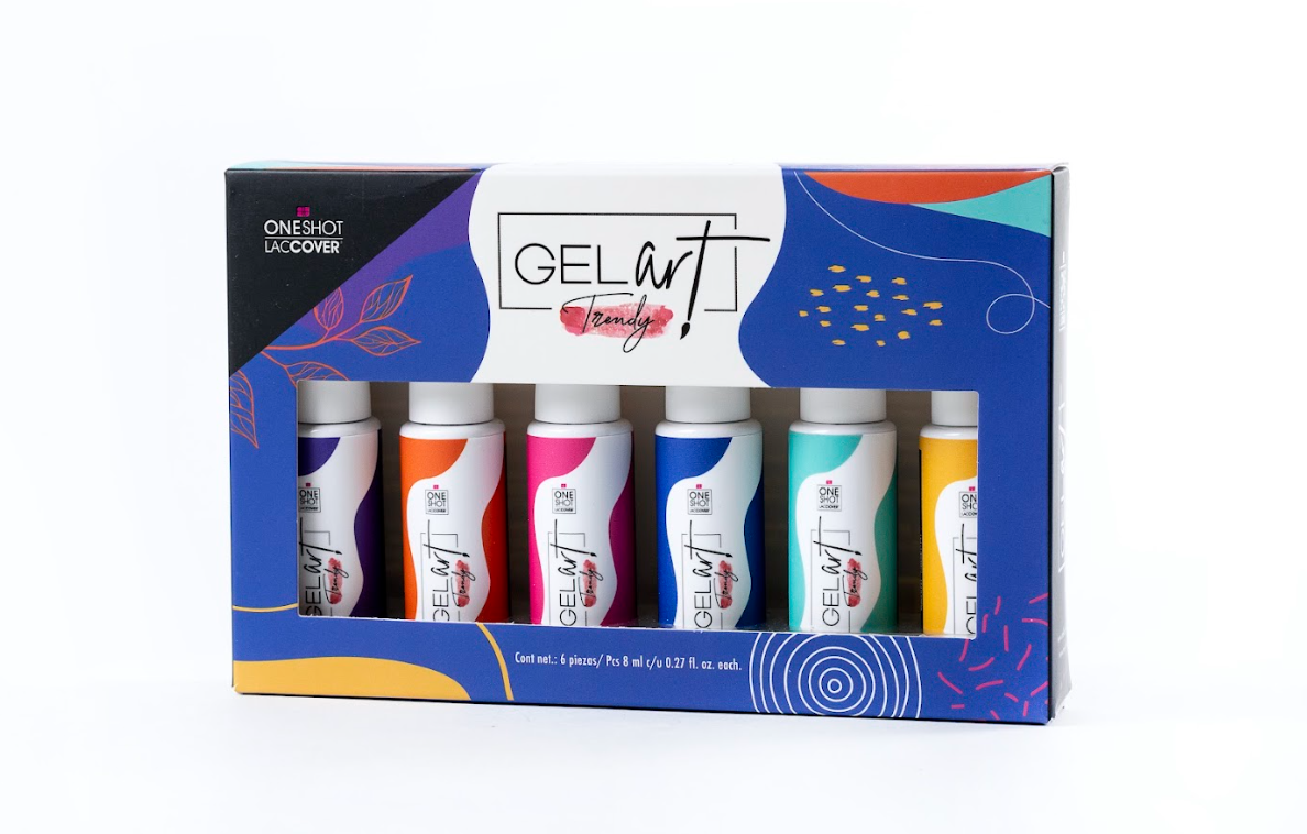 Gel Art Trendy Collection para Diseño de Uñas One Shot