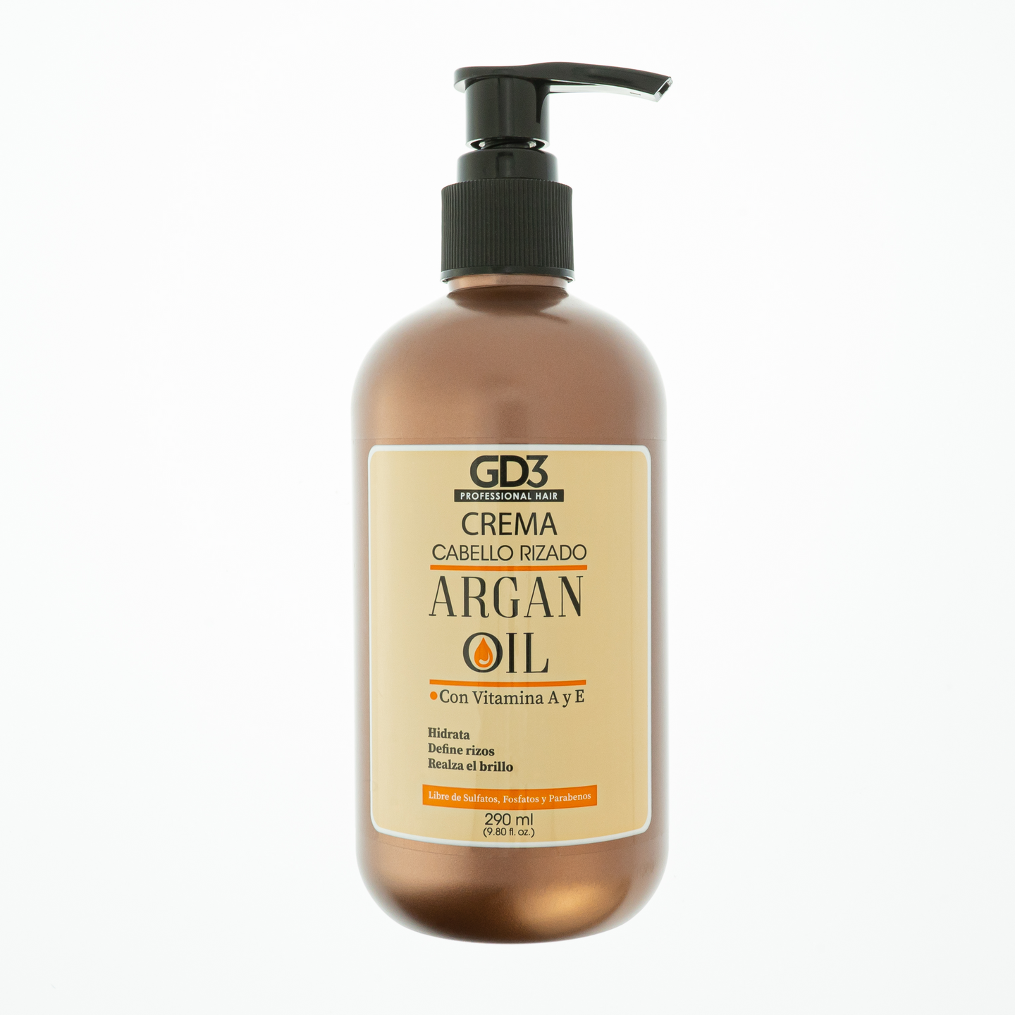 Crema de Rizos con Aceite de Argán 290ml