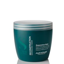Cargar imagen en el visor de la galería, Alfaparf Milano Semi di Lino Reconstruction Mascarilla 500ml tratamiento reparador intensivo para cabello dañado y quebradizo

