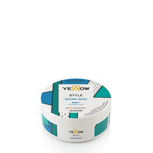 Cargar imagen en el visor de la galería, Yellow Style Shine Cera para Cabello 100ml con acabado de brillo húmedo y control de frizz duradero
