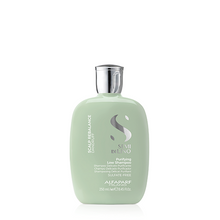Cargar imagen en el visor de la galería, Alfaparf Milano Semi di Lino Scalp Rebalance Purifying Shampoo 250ml tratamiento anticaspa para un cuero cabelludo sano y limpio

