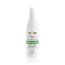 Cargar imagen en el visor de la galería, Yellow Scalp Energy Shampoo 500ml tratamiento fortalecedor anticaída para cabello débil y cuero cabelludo sin energía
