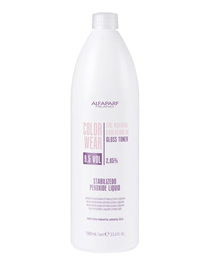 Loción Activadora Color Wear Gloss Toner Activator 2.85% 9.5 Volúmenes 1000ml