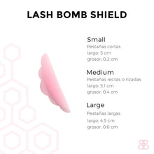 Cargar imagen en el visor de la galería, Lash Bomb Shield SMALL - 1 caja de 10 piezas

