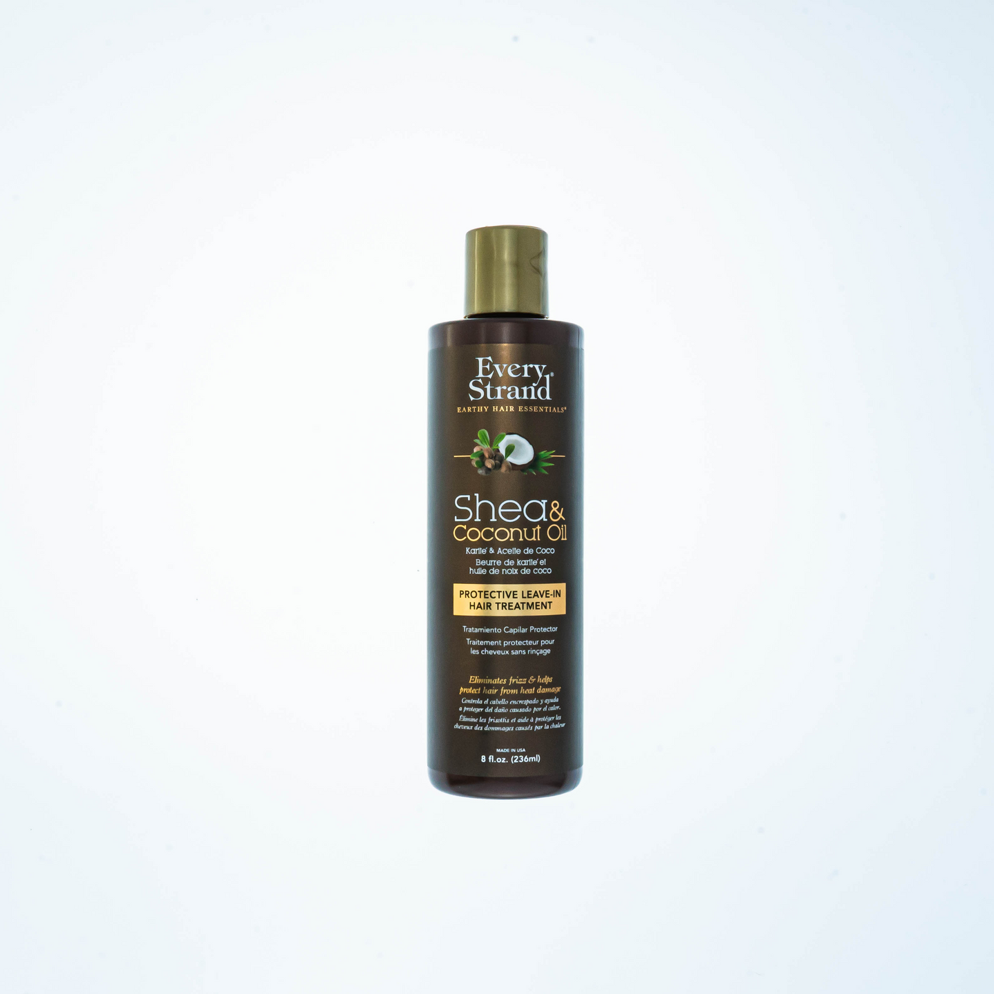 Tratamiento Capilar Sin Enjuague con Karité y Aceite de Coco 236ml