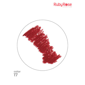 Lápiz Labial Rubu Rose Sweet Lips 017-Blood Cherry Hb-095