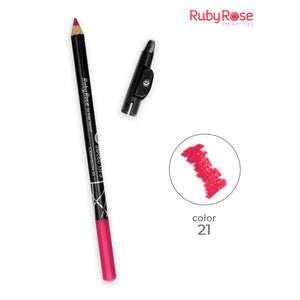 Lápiz Labial Rubu Rose Sweet Lips 021-Crimson Hb-095