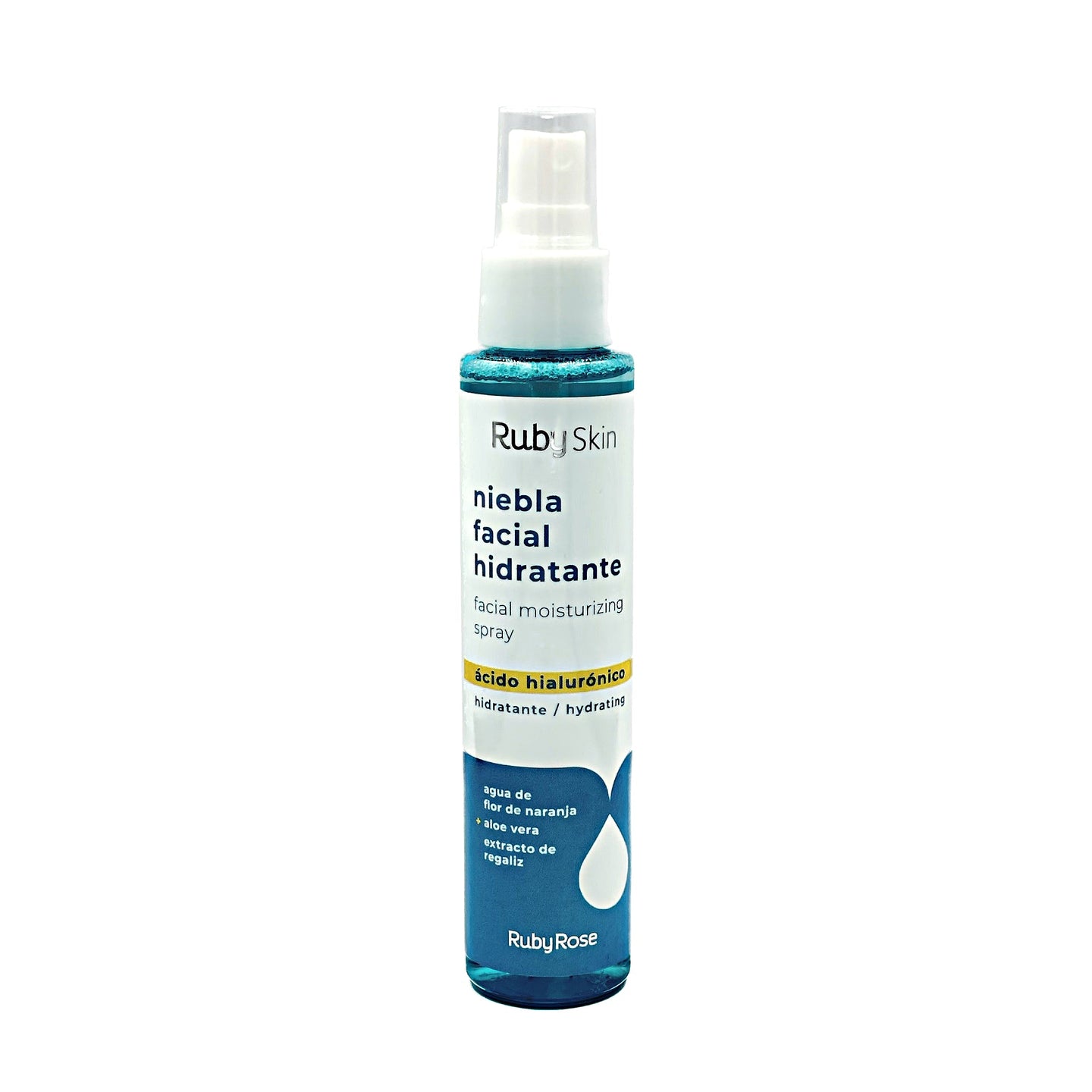 Niebla Facial Hidratante Ruby Skin Ácido Hialurónico Hb-502 116ml