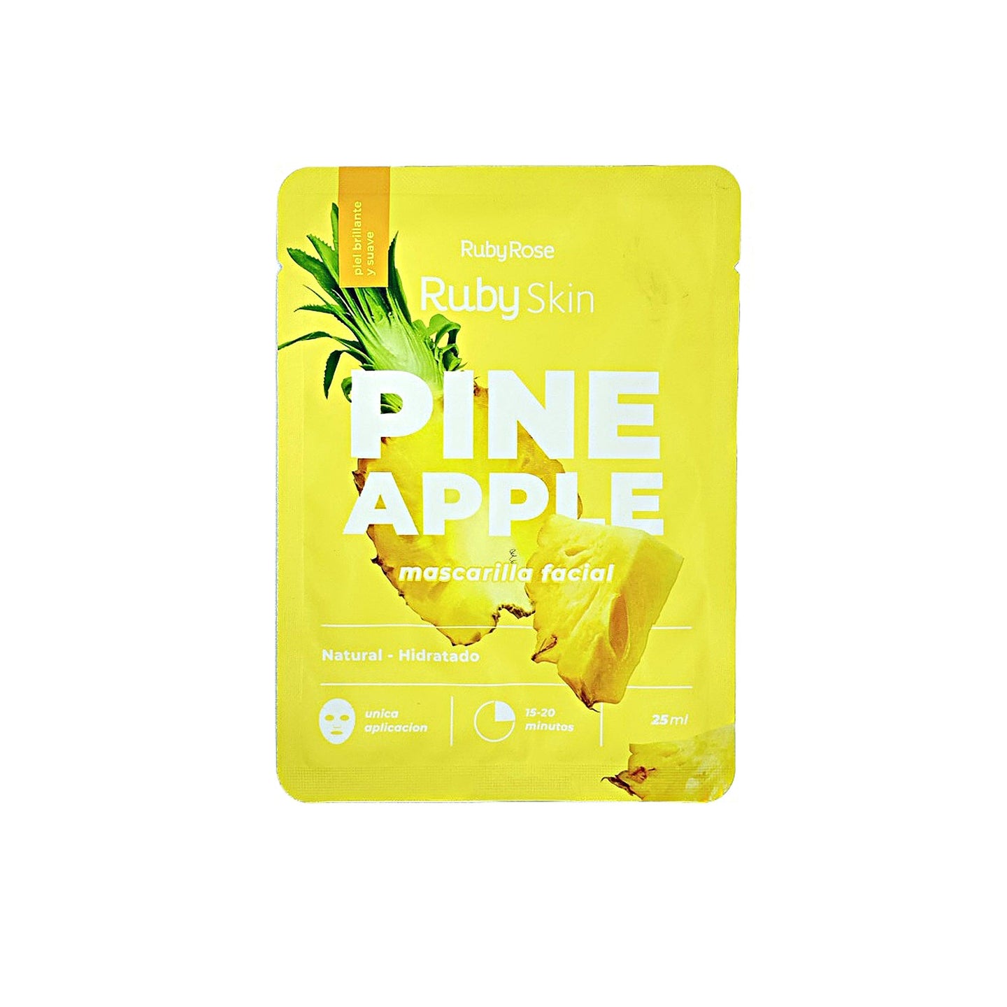 Mascarilla Facial Ruby Skin Pineapple Hb-802 25ml