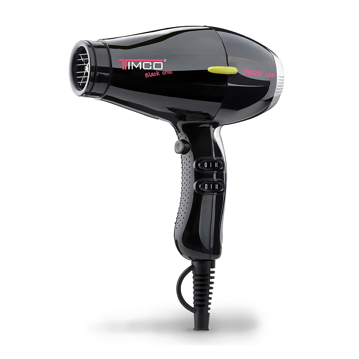 Secadora Profesional 3900 Ion Black Chic Negra