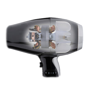 Secadora Profesional 3900 Ion Black Chic Negra