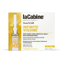 Cargar imagen en el visor de la galería, Caja de Ampolletas Capilares Flash Hair Infinite Volume 7 X  5ml
