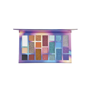 Paleta Sombra Ruby Rose Hb-1059 Metálicas y Glitter En Crema Ready For