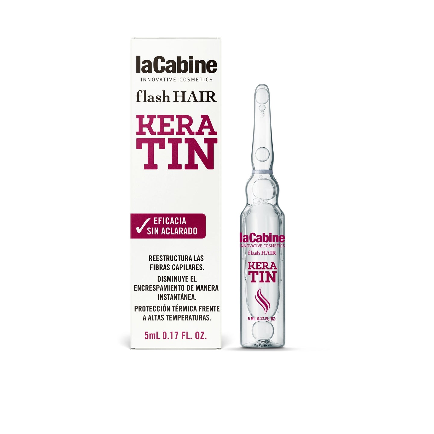 Ampolleta Capilar Flash Hair Keratin 5ml