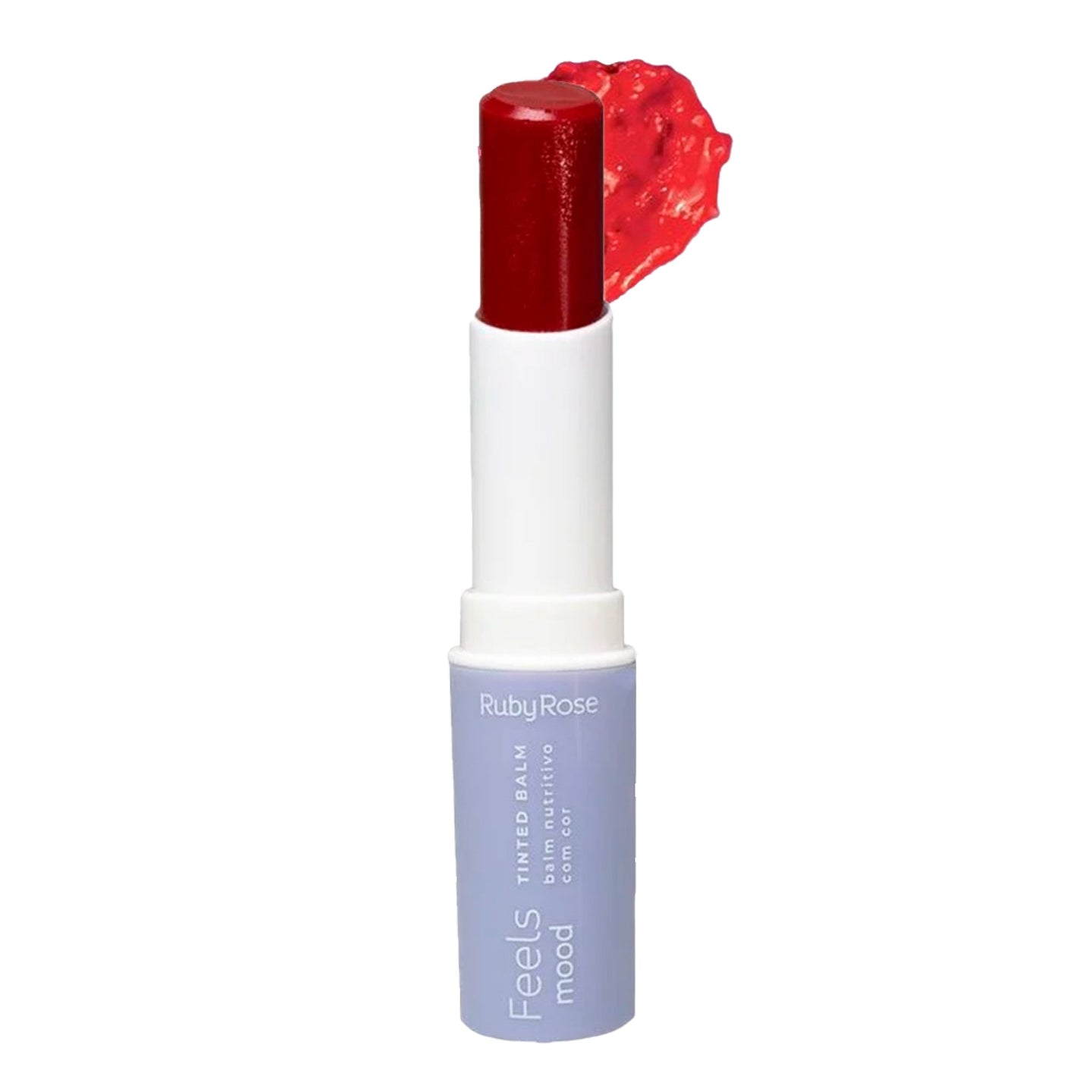 Labial Nutritivo Feels Mood Ruby Rose T30-Tinted Red Hb-8519 3G