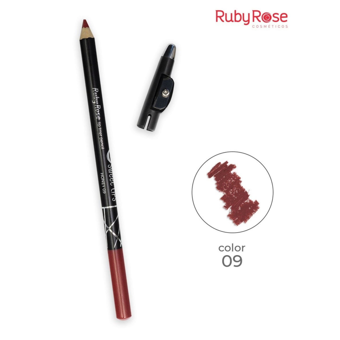 Lápiz Labial Rubu Rose Sweet Lips 009-Honey Hb-095