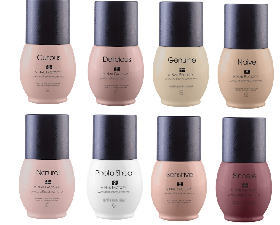 Nude Collection Gel Polish Semipermanente para Uñas Adicionado con Vitaminas y Calcio 8 x 14ml c/u 8 x 14ml c/u One Shot