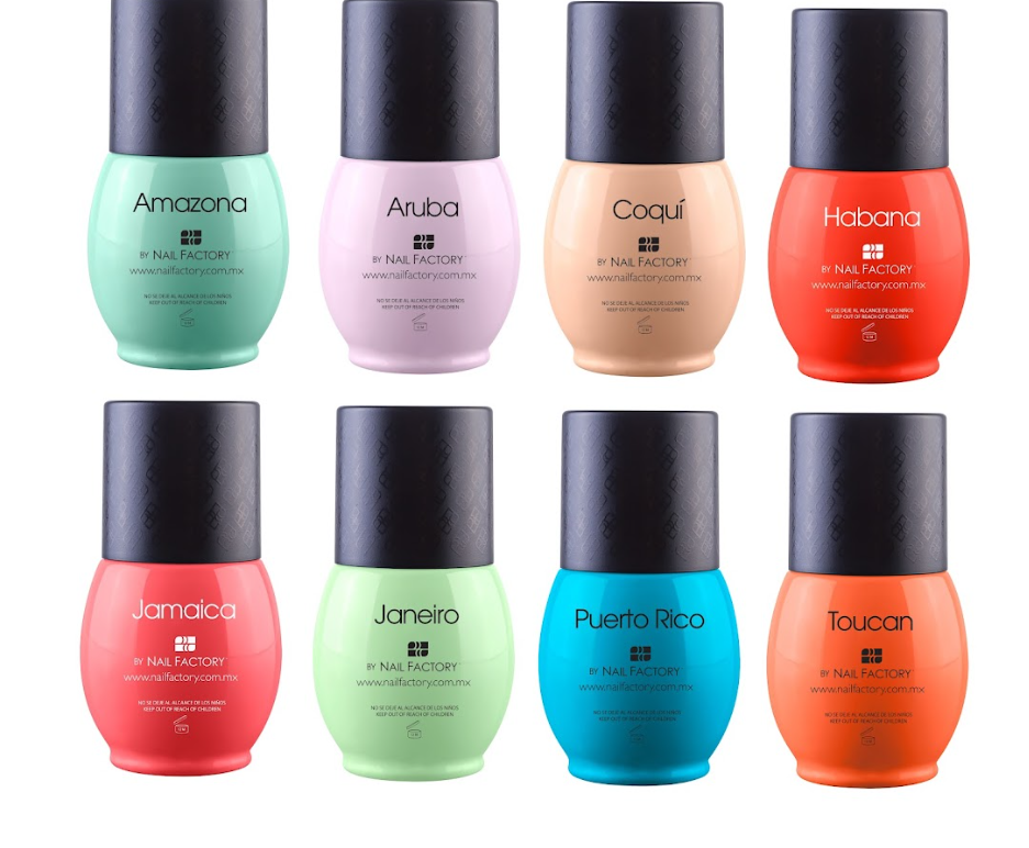 Tropicalia Collection Gel Polish Semipermanente para Uñas Adicionado con Vitaminas y Calcio 8 x 14ml c/u One Shot