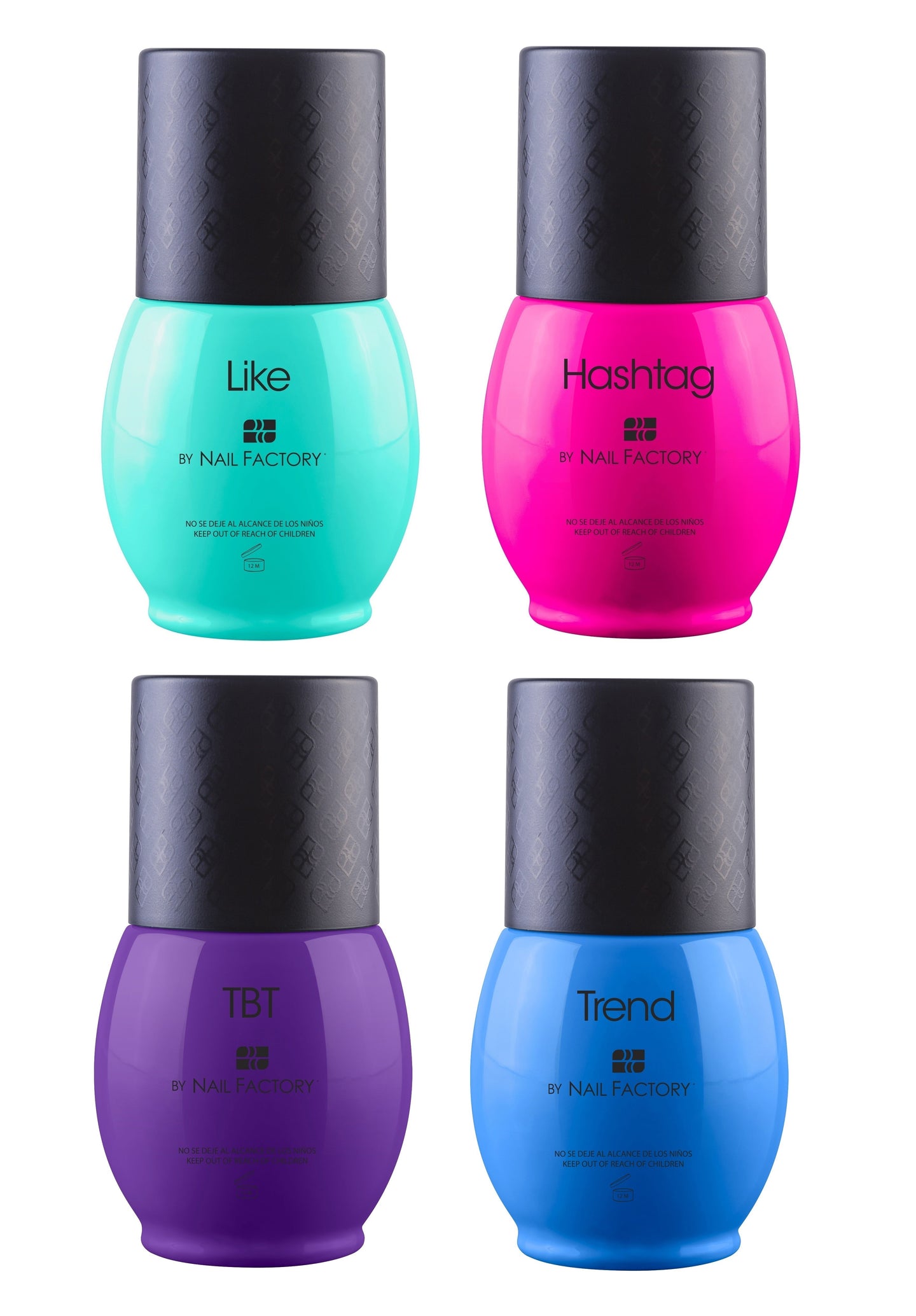 Selfie V1 Collection Gel Polish Semipermanente para Uñas Adicionado con Vitaminas y Calcio 8 x 14ml c/u One Shot