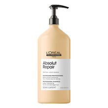 Cargar imagen en el visor de la galería, L'Oréal Professionnel Serie Expert Absolut Repair Shampoo para Cabello Dañado 1500ml
