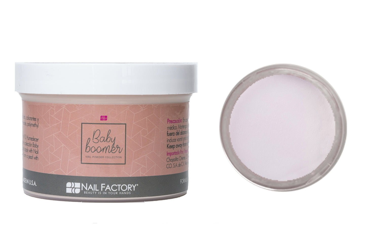 Polvo Acrílico Baby Boomer Pink 14g