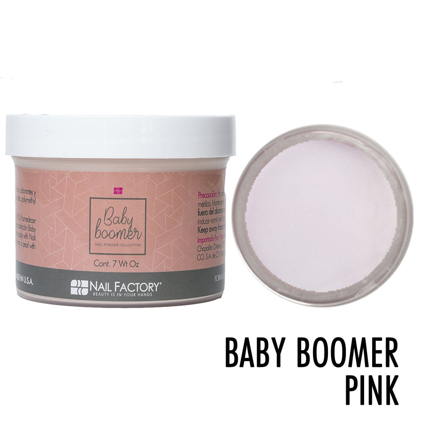 Polvo Acrílico Baby Boomer Pink 207g