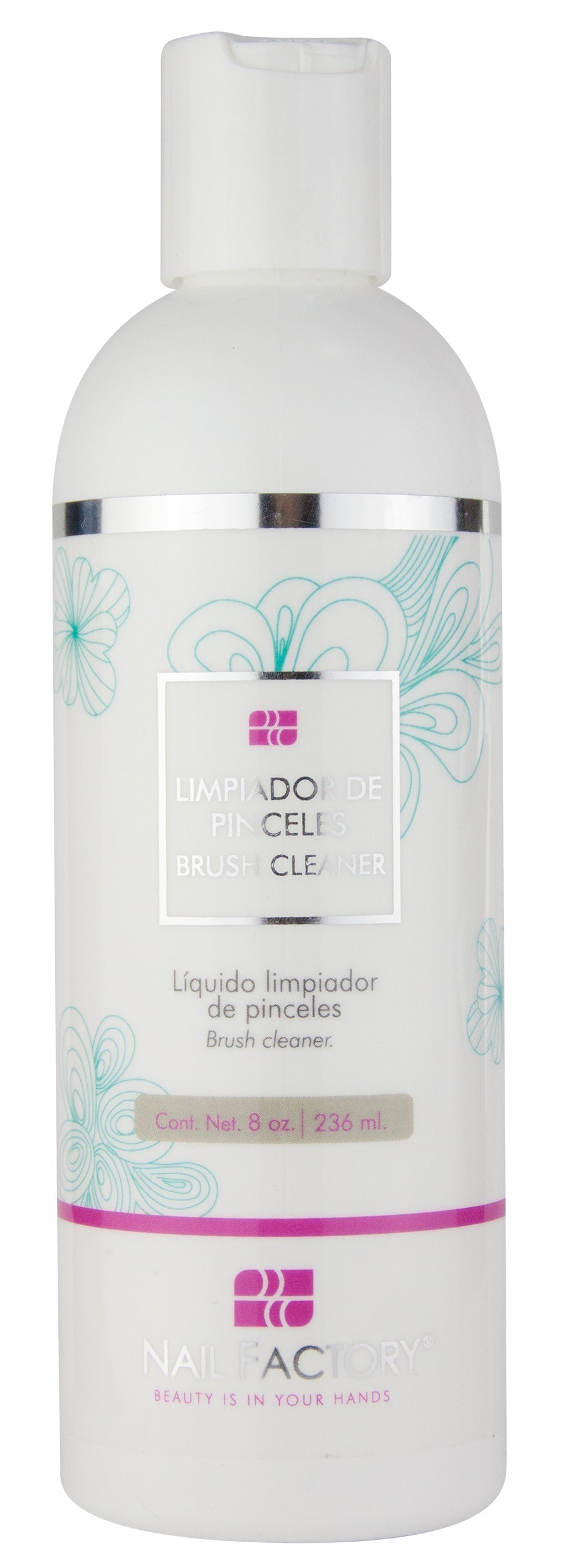 Limpiador de Pinceles de Cerdas Naturales 237ml