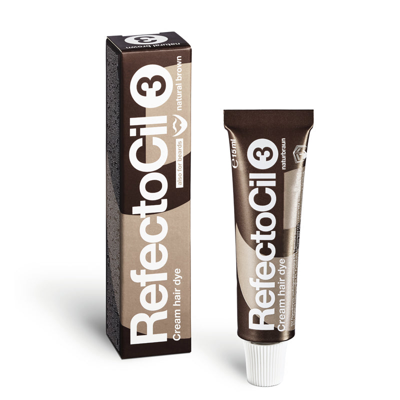 Tinte Natural Brown #3 Pestañas Y Cejas 15ml