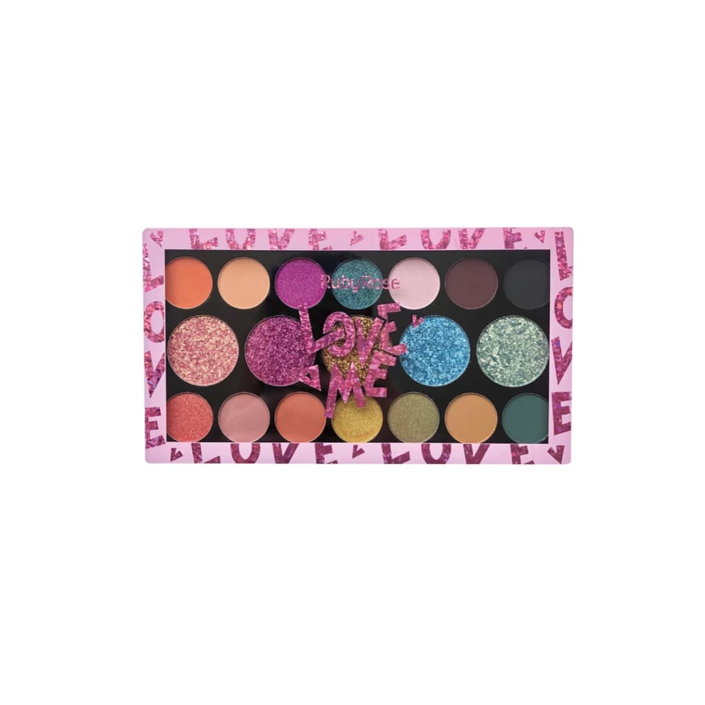 Sombras Matte-Metalic Ruby Rose Love Me Hb-1046