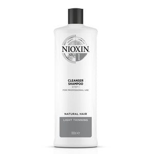 Shampoo Cleanser Sistema #1 Anticaída Moderada - Cabello Natural 1000ml