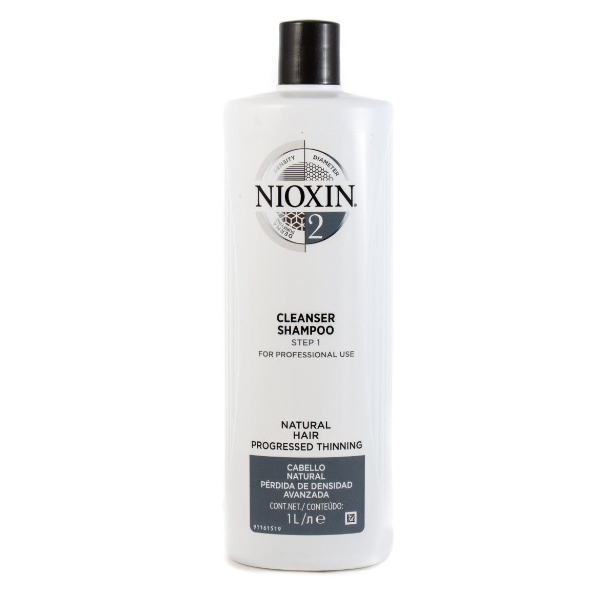Shampoo Cleanser Sistema #2 Anticaída Excesiva - Cabello Natural 1000ml