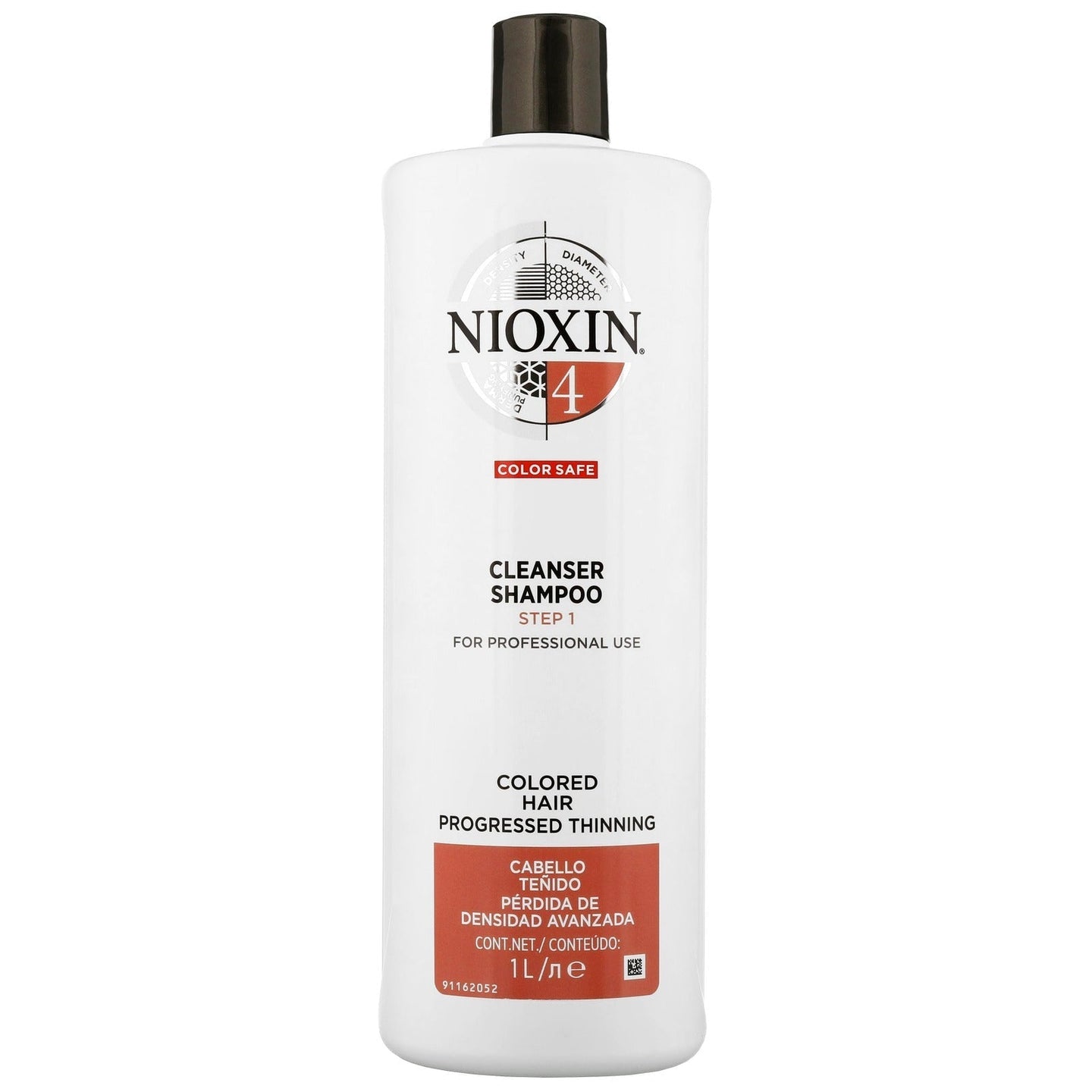 Shampoo Cleanser Sistema #4 Anticaída Excesiva - Cabello Teñido 1000ml