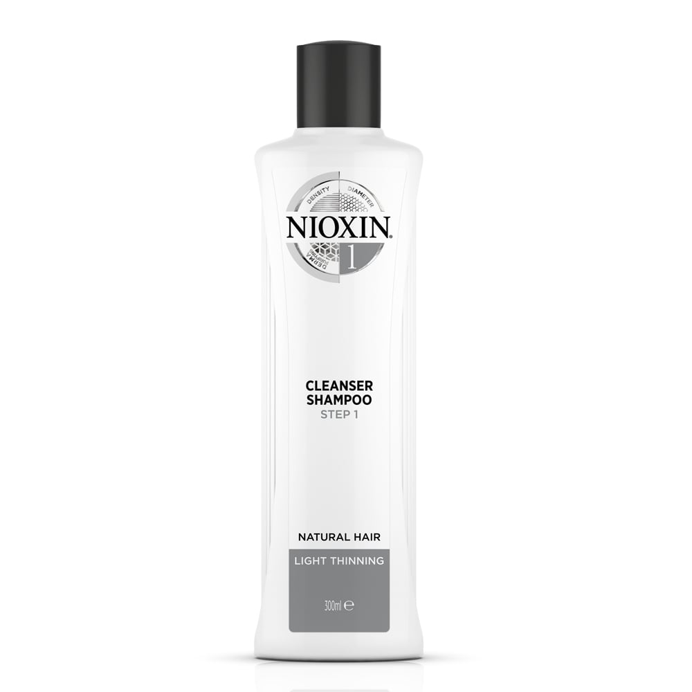 Shampoo Cleanser Sistema #1 Anticaída Moderada - Cabello Natural 300ml