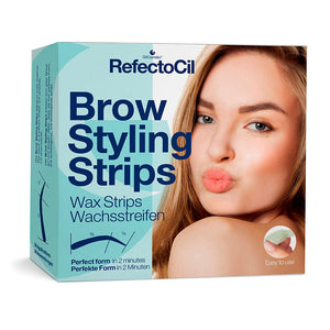 Tiras Depilatorias Para Cejas 20 pares