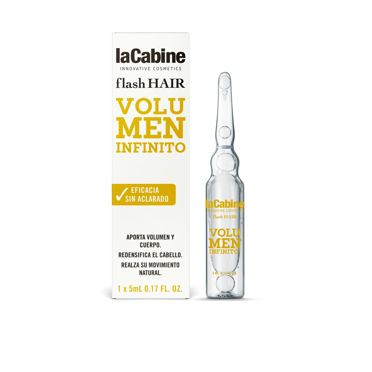 Ampolleta Capilar Flash Hair Infinite Volume 5ml