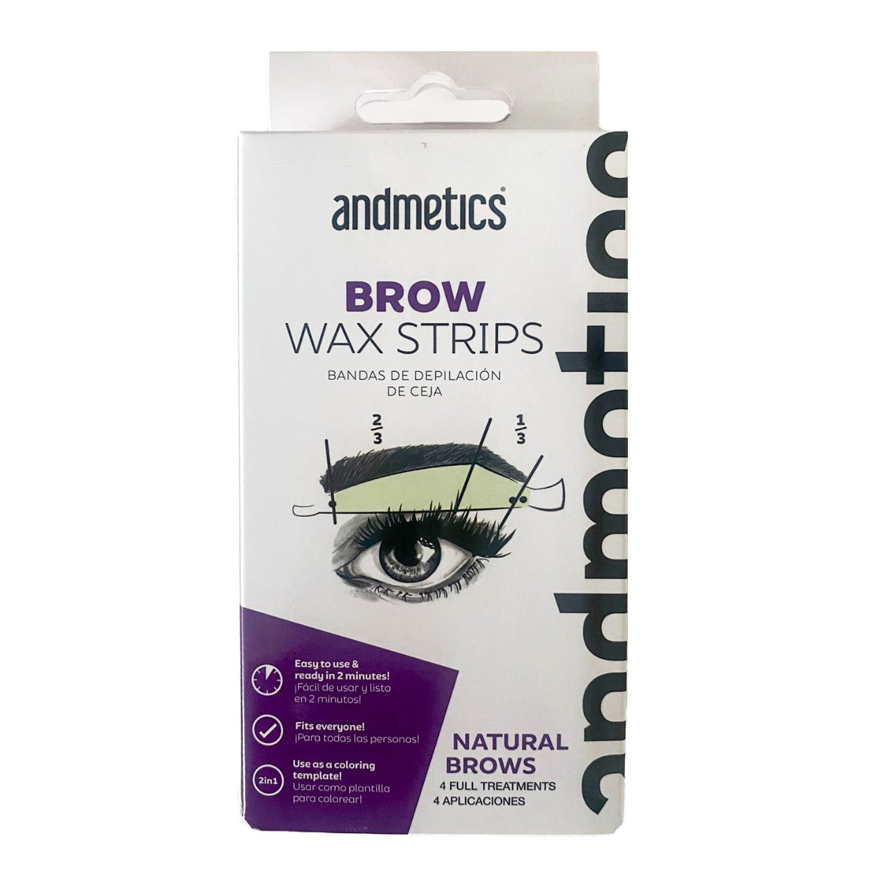 Bandas De Depilación Natural Brow 1pza