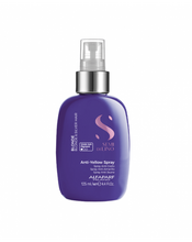 Cargar imagen en el visor de la galería, Alfaparf Milano Semi di Lino Blonde Anti-Yellow Spray 125ml neutralizador de reflejos amarillos para un rubio frío y brillante
