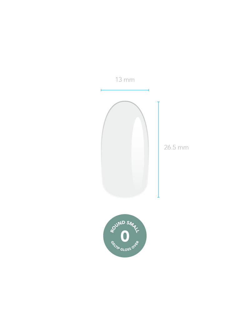 Geltip Round Repuesto: Small