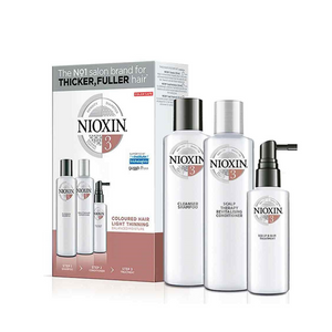 Sistema #3 Kit de 3 Pasos Anticaída Moderada - Cabello Teñido 150ml 3pzas