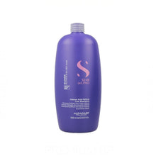 Cargar imagen en el visor de la galería, Alfaparf Milano Semi di Lino Blonde &amp; Brunette Shampoo 1000ml neutralizador de reflejos amarillos para rubios y castaños matizados
