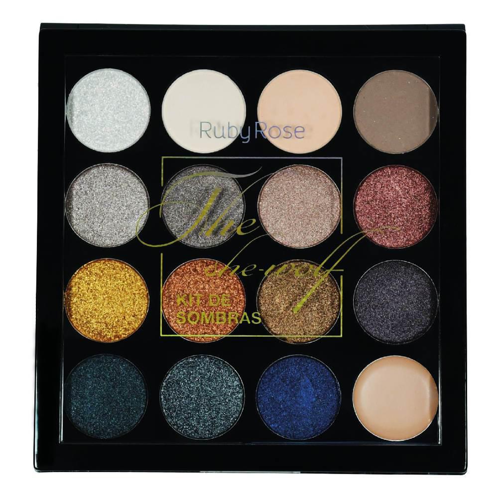 Promo Paleta Sombra-Ojos Ruby Rose The She-Wolf Hb-1026